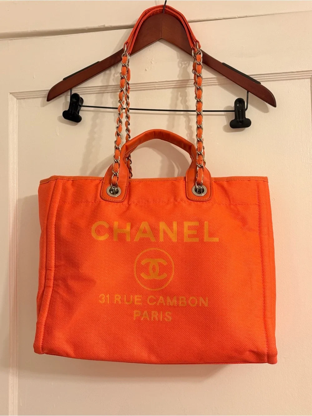 CHANEL Deauville Large Tote